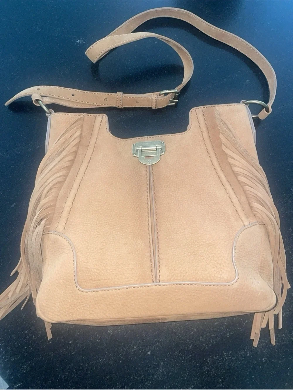 FRYR Piper Fringe Hobo Bag $308